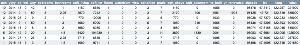 Random Forest Models: Sample rows