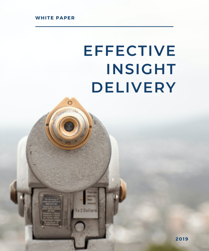 Silectis_Effective Insight Delivery_white paper